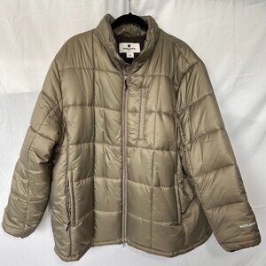 WOOLRICH MEN'S MID- LENGTH PUFFER JACKET 2XL